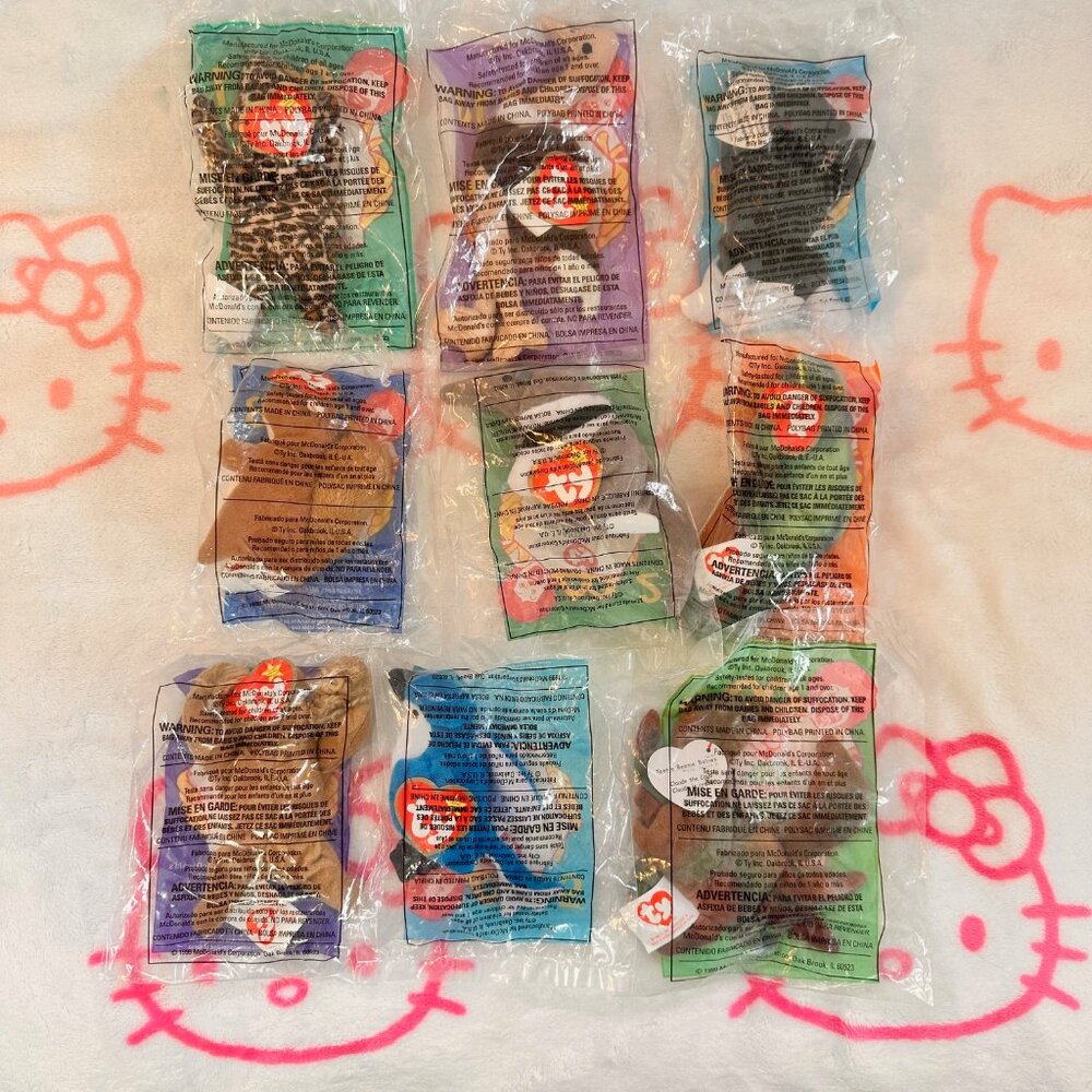 Mc Donald's Beanie Baby lot